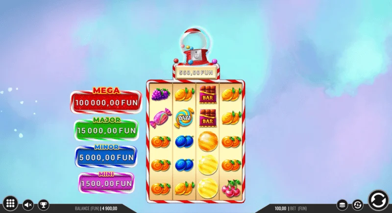 Sweet Candy Cash Stash - monete cash nel round Hold and Win